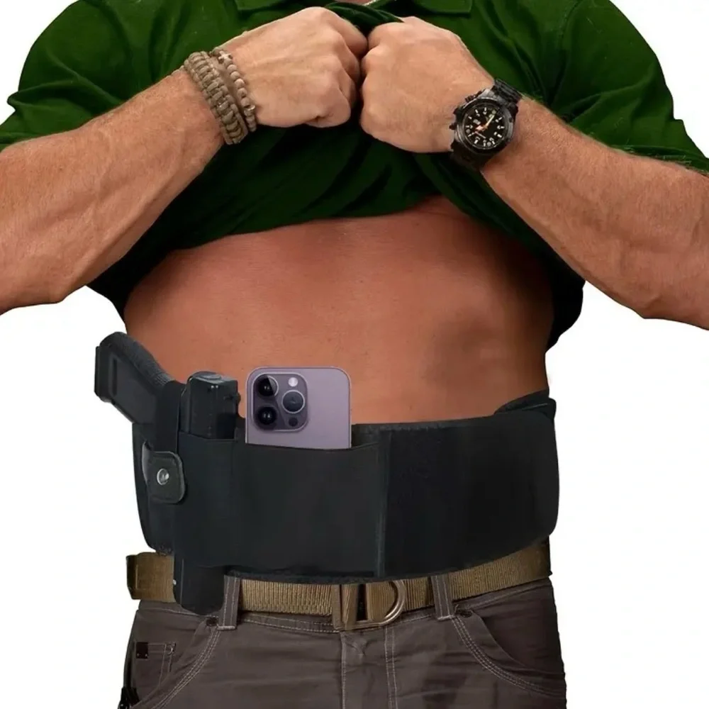 Universal Black Holster Belt, NEW, size XL